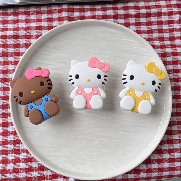 Wholesale Creative 3D Cat Transparent Phone stand