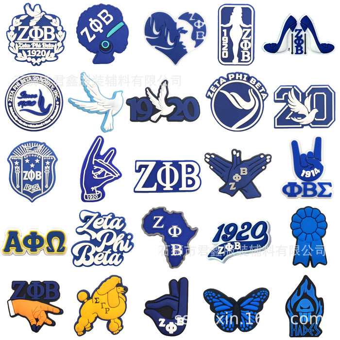 Wholesale 50pcs  blue community organization slippers hole shoes accessories