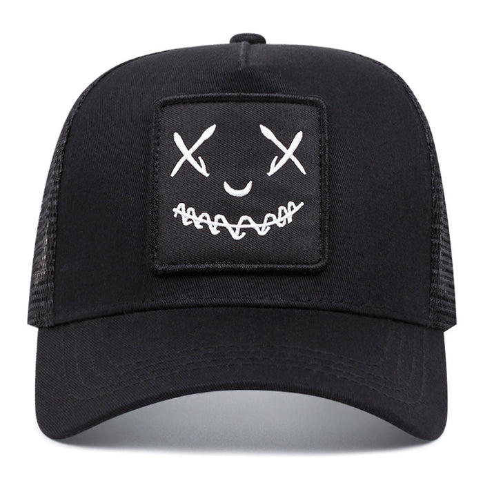 Wholesale Embroidered Smiley Baseball Hat Sun Hat