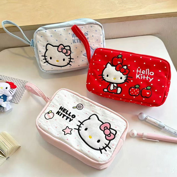 Wholesale Plush Cartoon Cat Makeup Bag Cute Portable Coin Purse Party Favor Gift