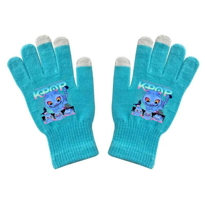 Wholesale KPOP Student gloves warm touchscreen gloves