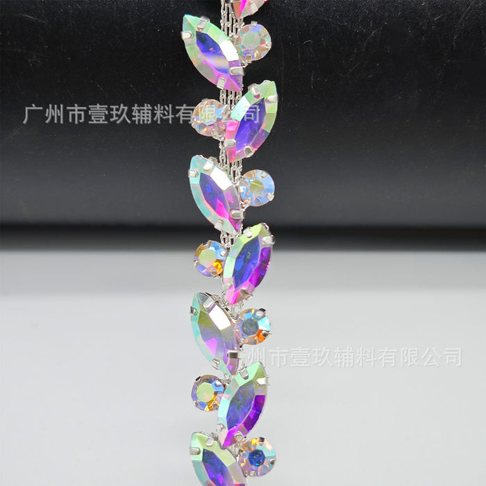 Wholesale DIY Rhinestone Claw Chain Clothing Accessories