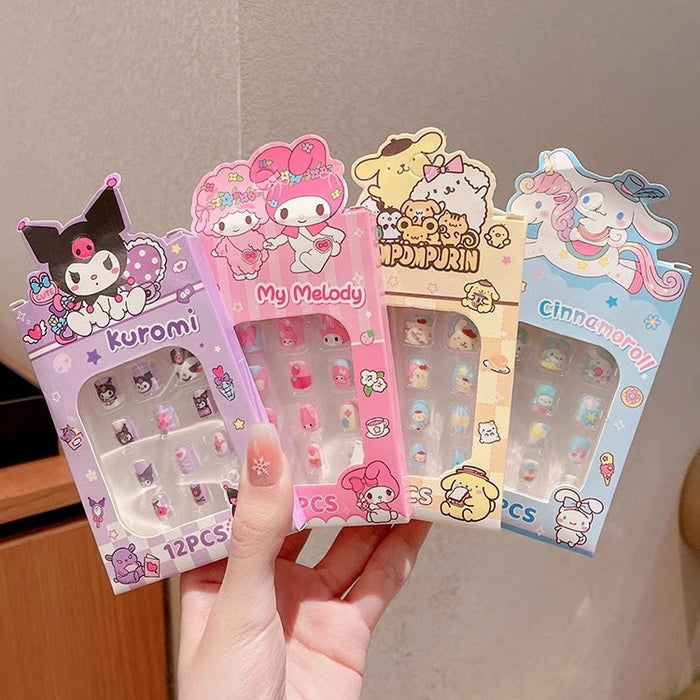 Wholesale Children's Nail Stickers Non-toxic and Tasteless Girls JDC-NS-DF001