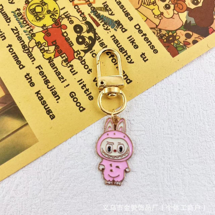 Wholesale Cartoon Couple Keychain Pendant Alloy Fashion Toy Bag Ornament Doll Cute Gift