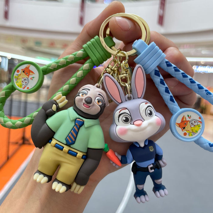 Wholesale Keychain cartoon figurine backpack pendant car keychain ornament