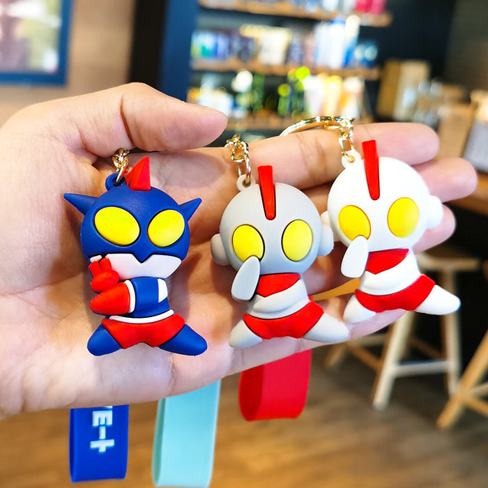 Wholesale Cartoon Doll Silicone Keychain JDC-KC-Tingm241