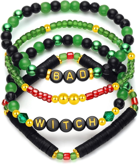 Wholesale Bracelet Couple Rice Bead Women's Bead Elastic Letter Bracelet