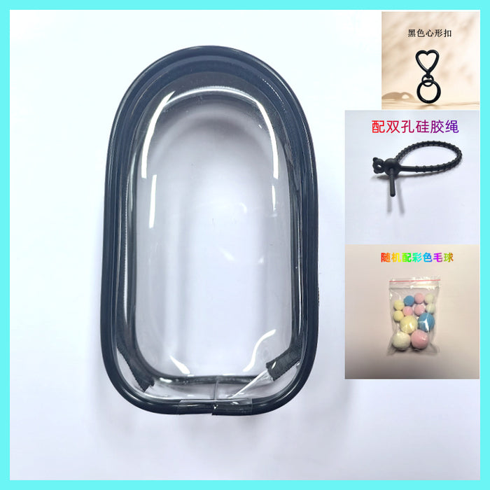 Wholesale Highly transparent vinyl plush pendant