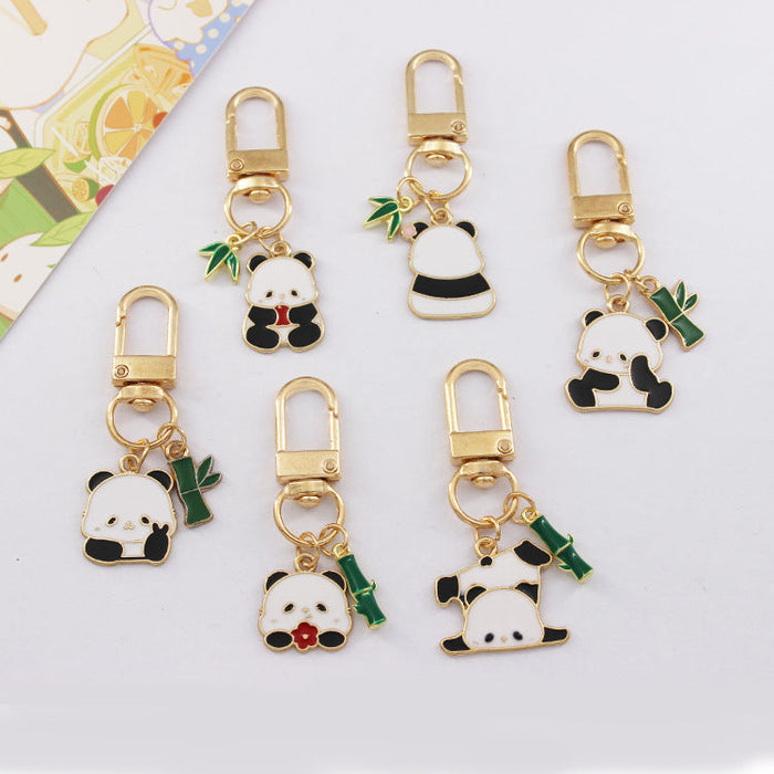 Wholesale Cute Panda Keychain JDC-KC-QiChen003