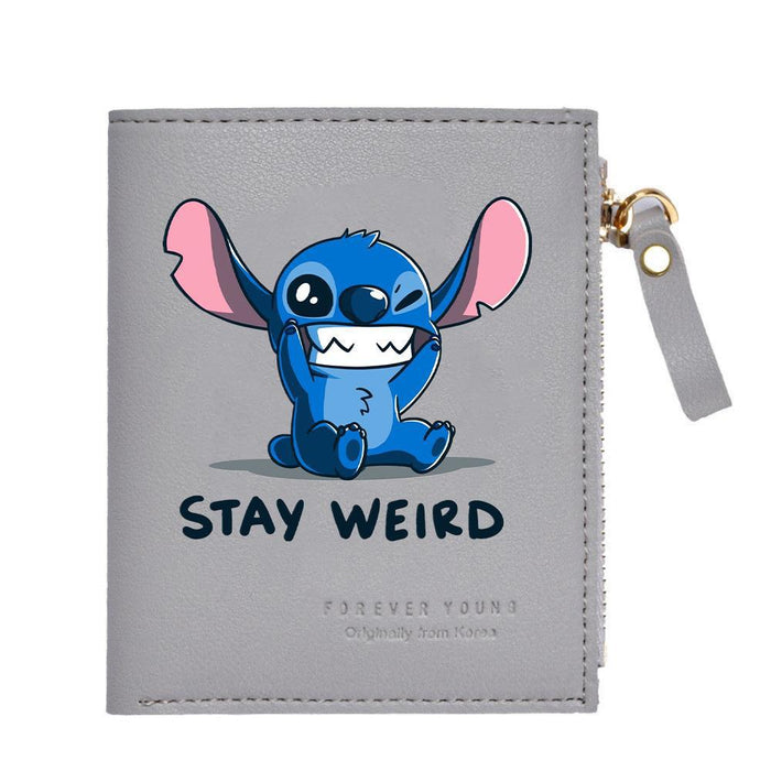 Wholesale PU Cartoon Short Zipper Wallet JDC-WT-WuDuomei003