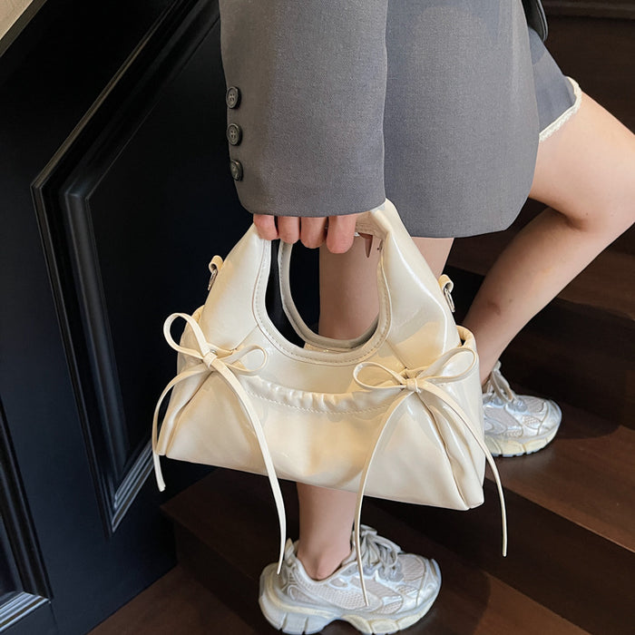 Wholesale Vintage pleated new fashionable versatile single shoulder handbag with large capacity commuting tote bag