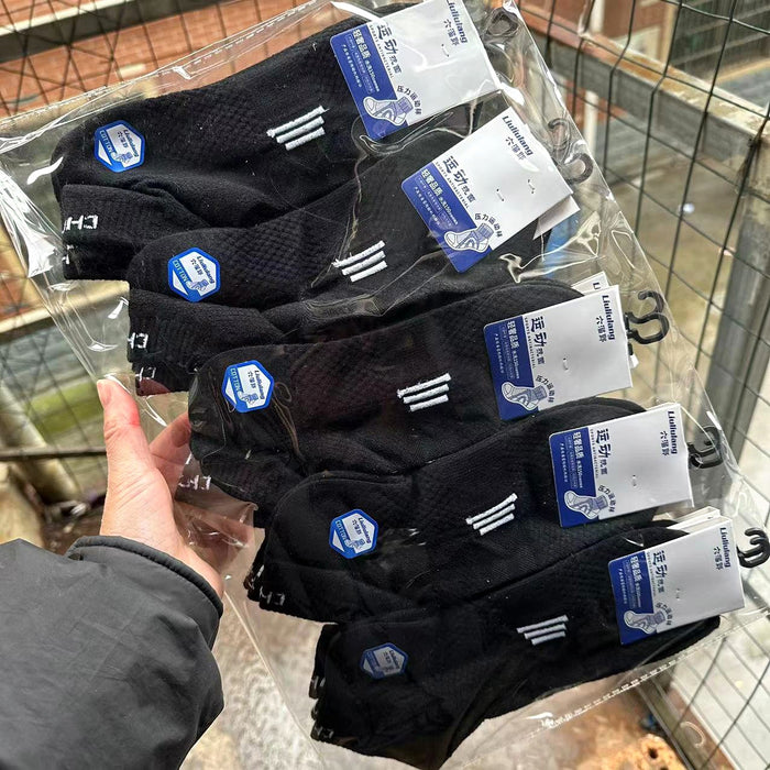 Wholesale Combed cotton shallow mouth socks, sweat absorbing boat socks, short tube socks