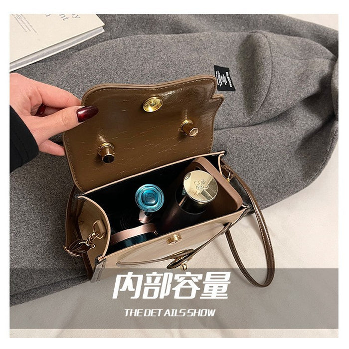 Wholesale Fashionable portable simple small square bag, versatile single shoulder crossbody bag