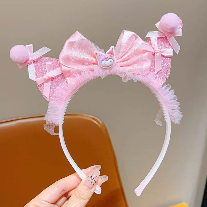 Wholesale Cartoon cute headband girl sweet bow headband little girl