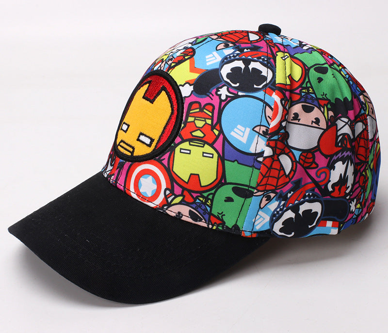 Wholesale Kids Cartoon Baseball Cap Adjustable Sunscreen Everyday Hat