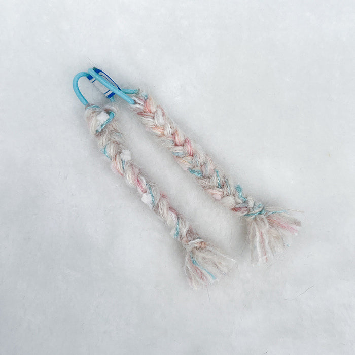 Wholesale Doll Baby Clothes Accessories Vinyl Doll Hair Accessories Multi-Color Wool Braids