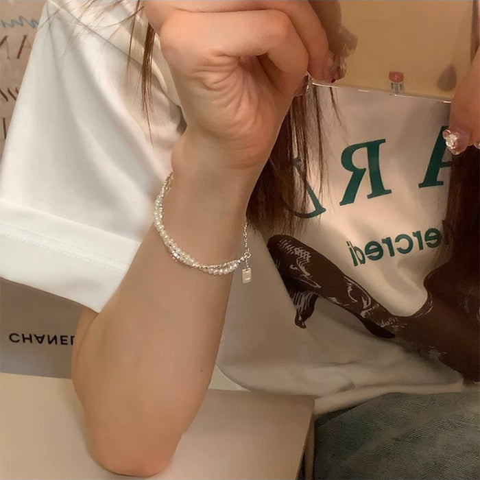 Wholesale Pearl bead bracelet, light luxury, niche, exquisite and versatile