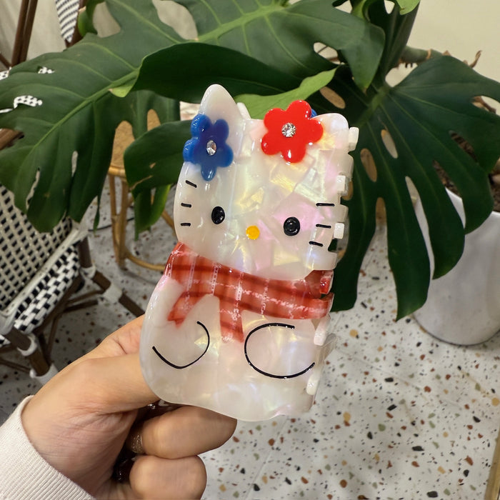 Wholesale Acetic Acid Simple Cartoon Animation Hair Clips