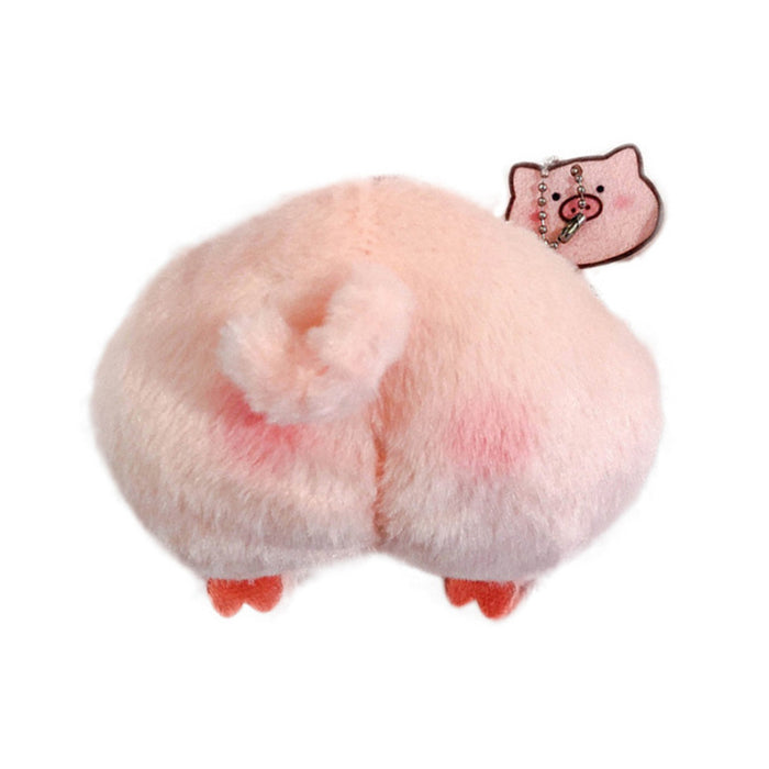 Wholesale Pig Nose Plush Coin Purse Cute Mini Butt Cartoon Headphone Bag Keychain Small Pendant