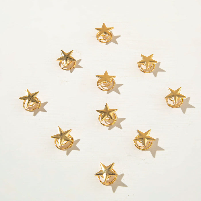 Wholesale Star Hairpin Simple Clip Hair Decoration Disc Hair Accessories