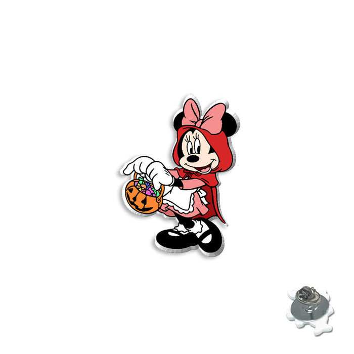 Wholesale   Brooch Badge Head   Acrylic Anime Cute Resin Collar Pin