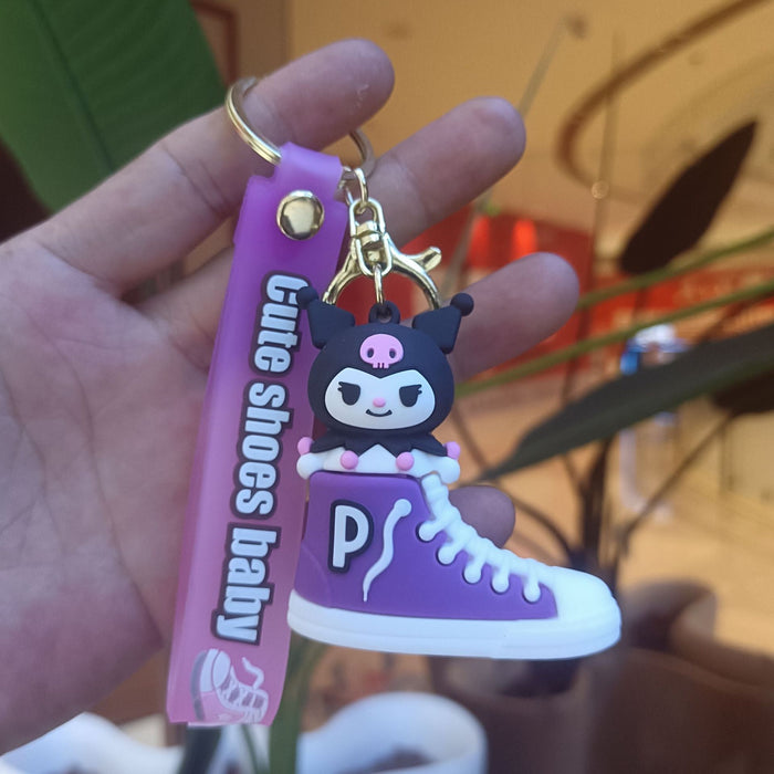 Wholesale PVC Cartoon Doll Keychain JDC-KC-KuangK012