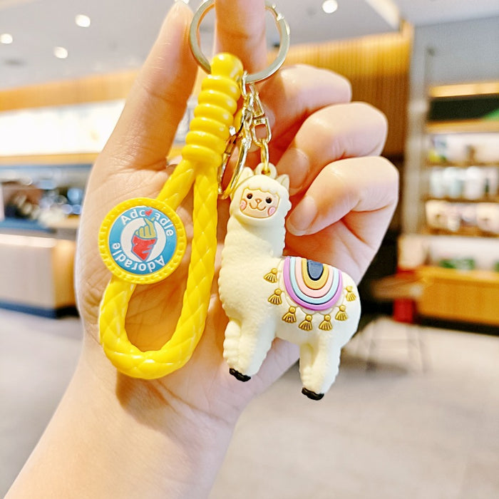 Wholesale Silicone Cartoon Doll Keychain JDC-KC-MingT166