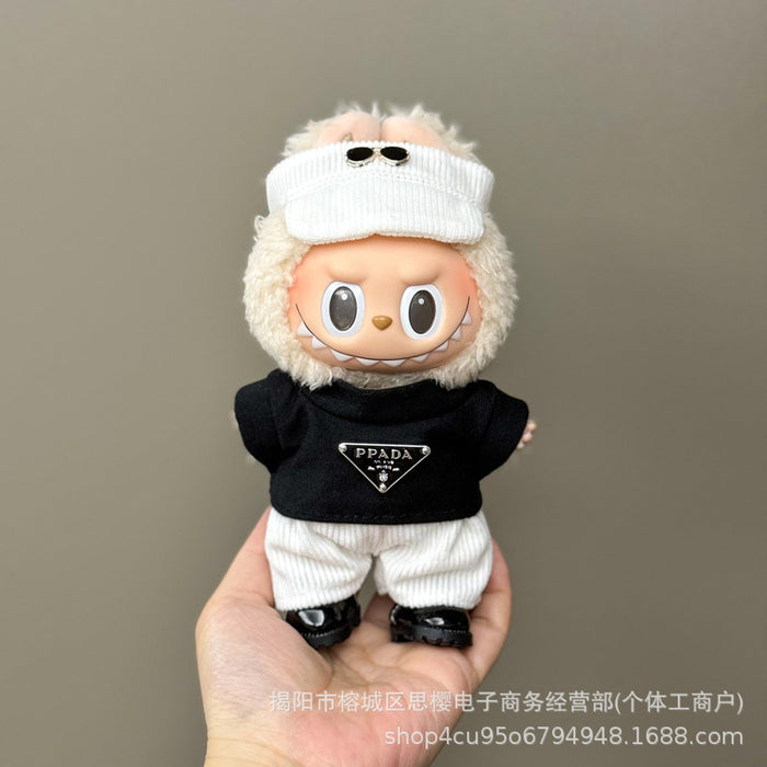 Wholesale 17cm Cartoon Doll Clothes Set