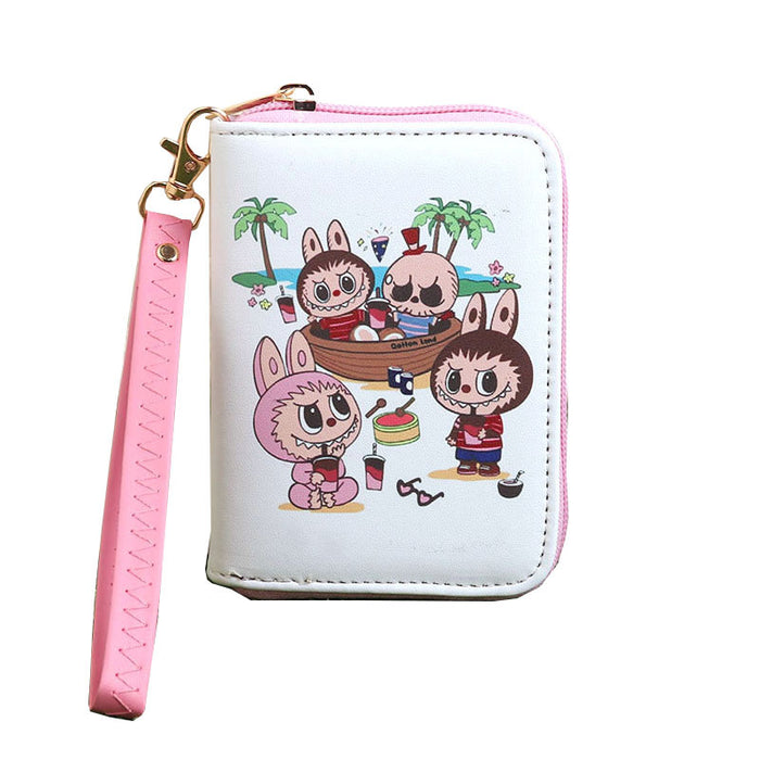 Wholesale cartoon cute Children' s Storage Bag with Card Slot Girls'  Portable Coin Purse