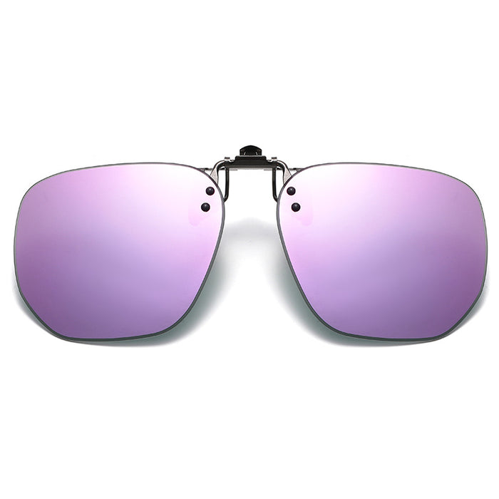 Wholesale  Polarized Sunglasses Clip Women's  Personalized Myopia Clip Dual-purpose Color-changing Sunglasses Clip
