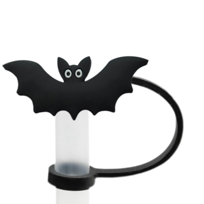 Wholesale 10pcs  doll straw cap straw dust cap dust cover personalized drink straw cover cross-border