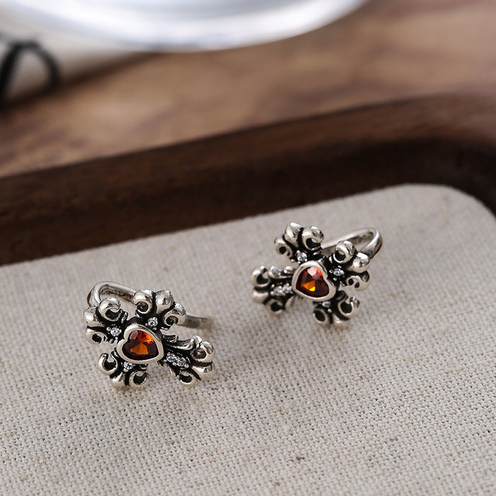 Wholesale Cross Zircon Earrings Women's Fashion Earrings  Ear