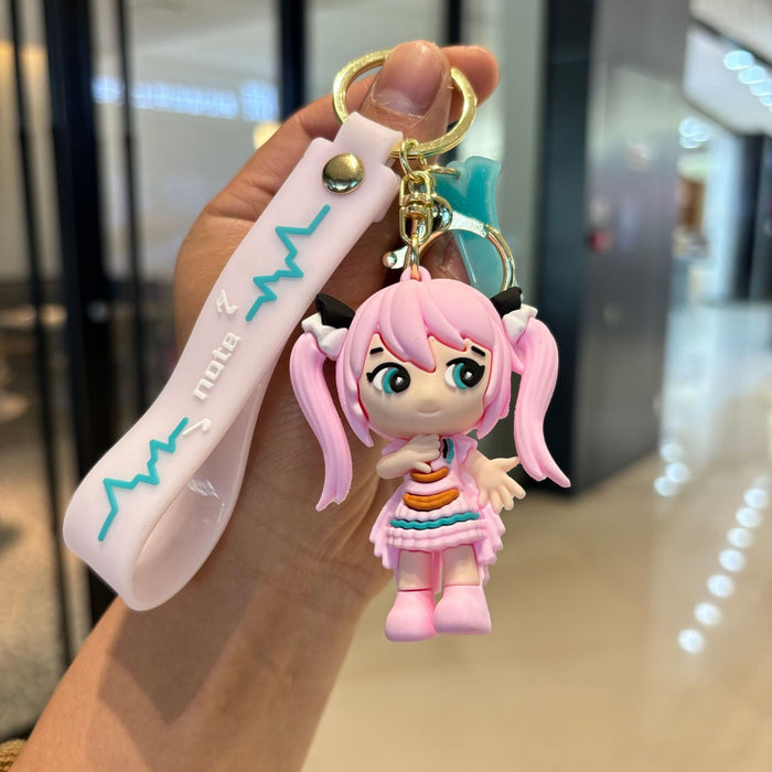 Wholesale Cartoon  Key Chain  Doll Pendant Car Schoolbag Cute Small Gift