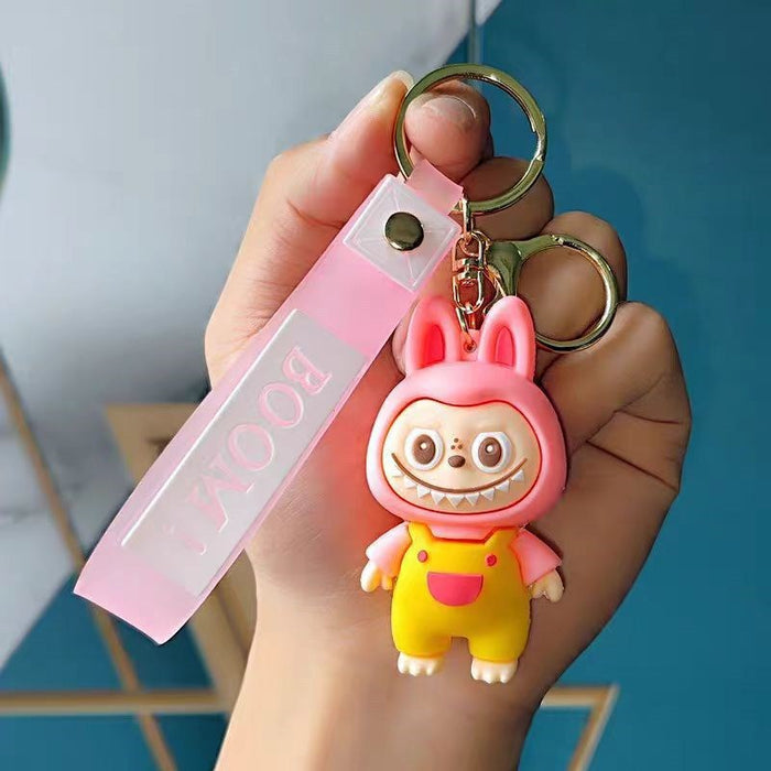 Wholesale Cute cartoon sheep keychain backpack charm