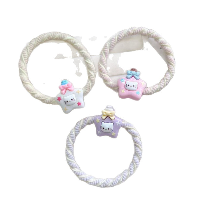 Wholesale Rubber Band Resin Headband Katie Hair Band Rubber Band Hair Accessories