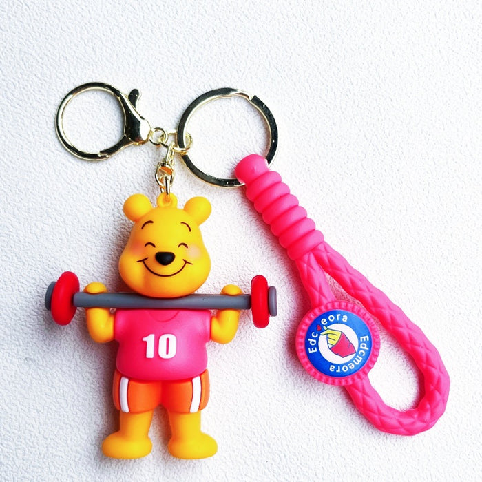 Wholesale PVC Cartoon Doll Keychain JDC-KC-YiChen004