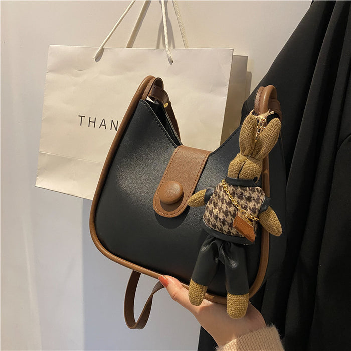 Wholesale Casual minimalist crossbody bag, retro single shoulder bag