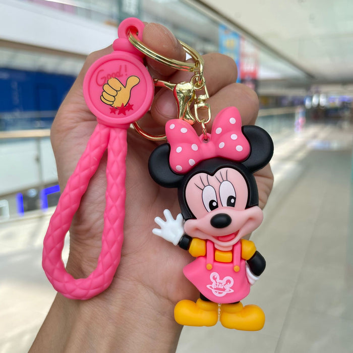 Wholesale Classic keychain cartoon doll backpack pendant car keychain