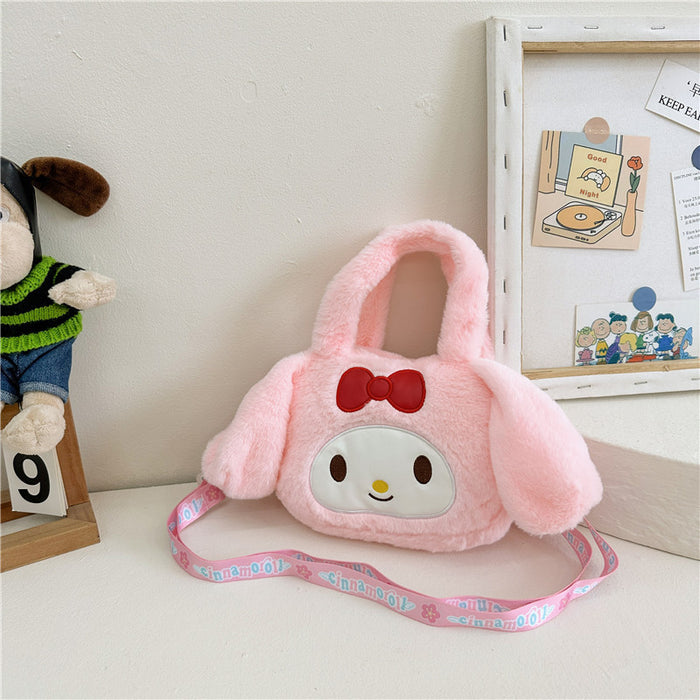 Wholesale cute cartoon plush handbag JDC-HB-RongT007