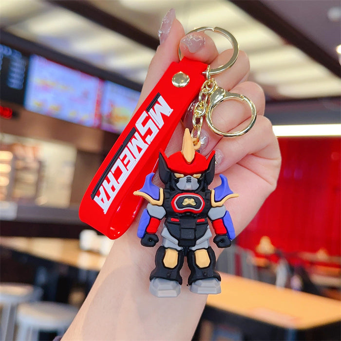 Wholesale Creative cartoon anime robot keychain