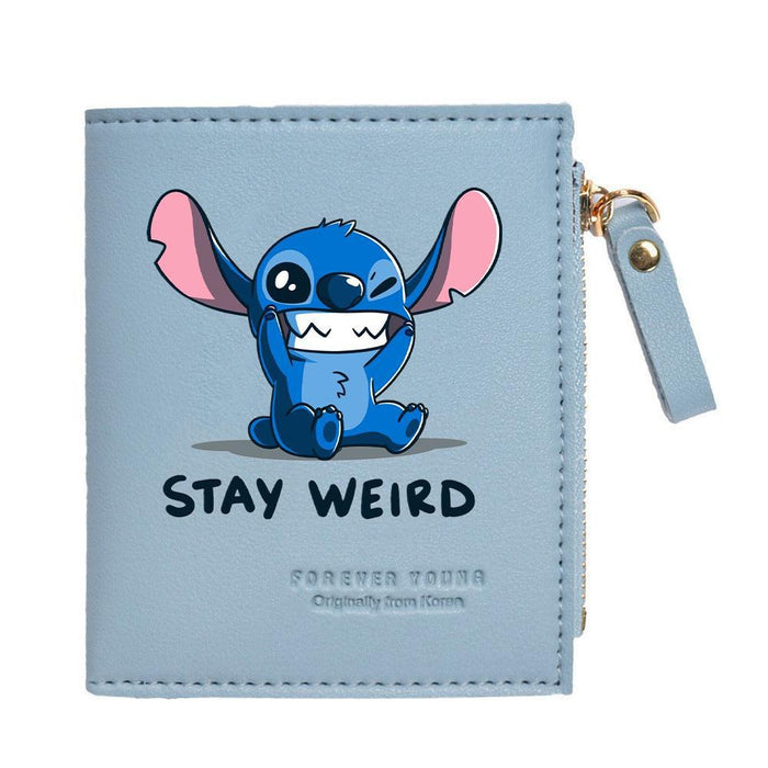 Wholesale PU Cartoon Short Zipper Wallet JDC-WT-WuDuomei003