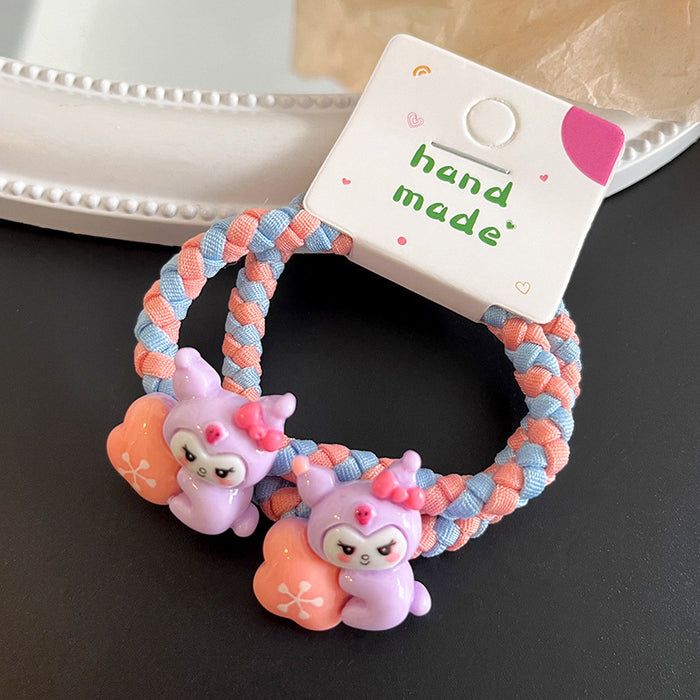 Wholesale Cartoon Braided Children Plastic Hair Band JDC-HS-Leiyang001