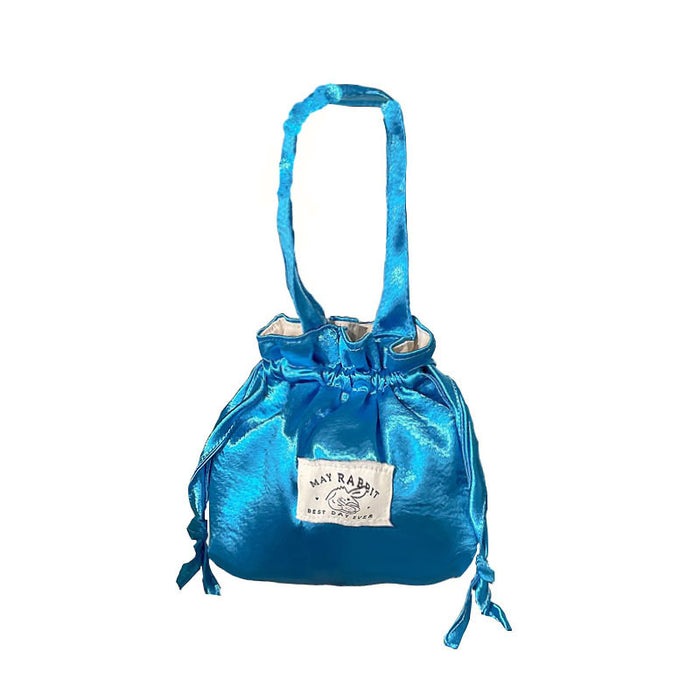 Wholesale Retro drawstring handbag with elegant style, drawstring handle, canvas bag, jewelry storage bag