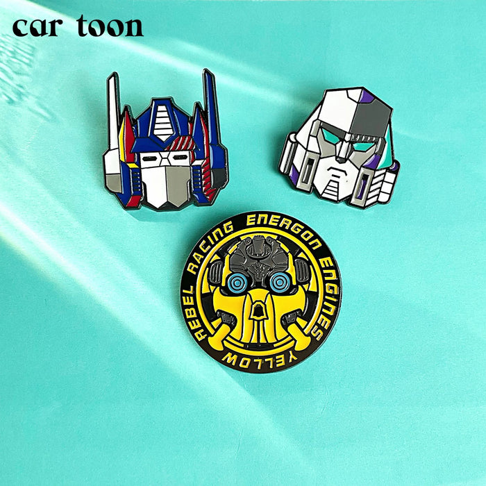 Wholesale Cartoon Metal Badge Student Backpack Pendant