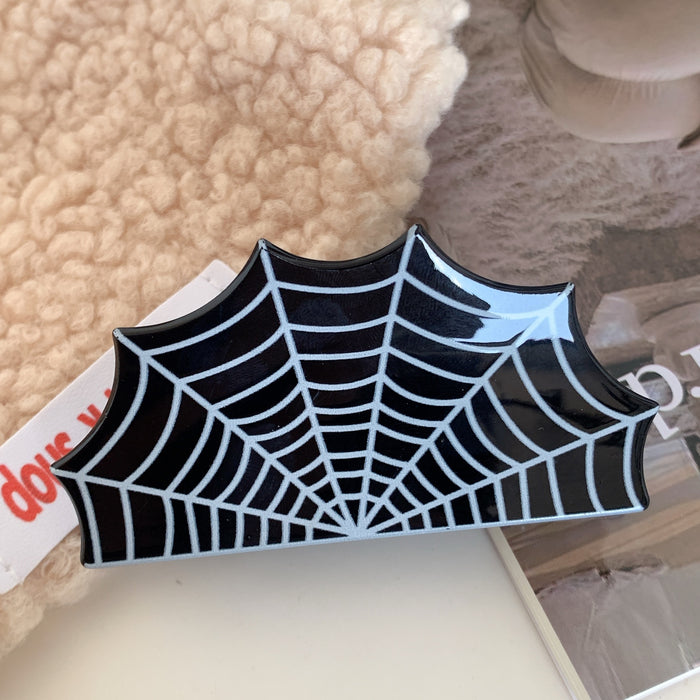 Wholesale Acrylic  series cartoon funny hairpins cartoon ghost pumpkin hair scratch head hair accessories