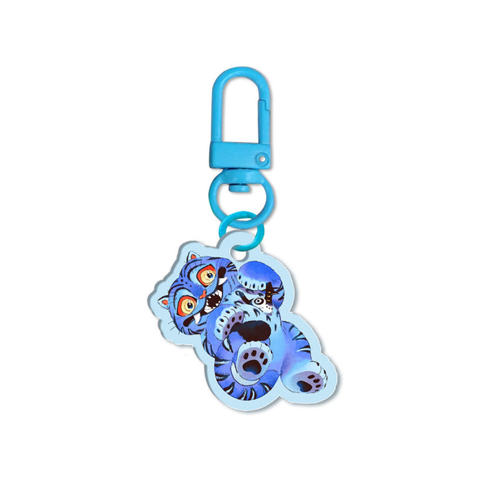 Wholesale KPOP acrylic keychain cartoon anime peripheral double-sided pendant set