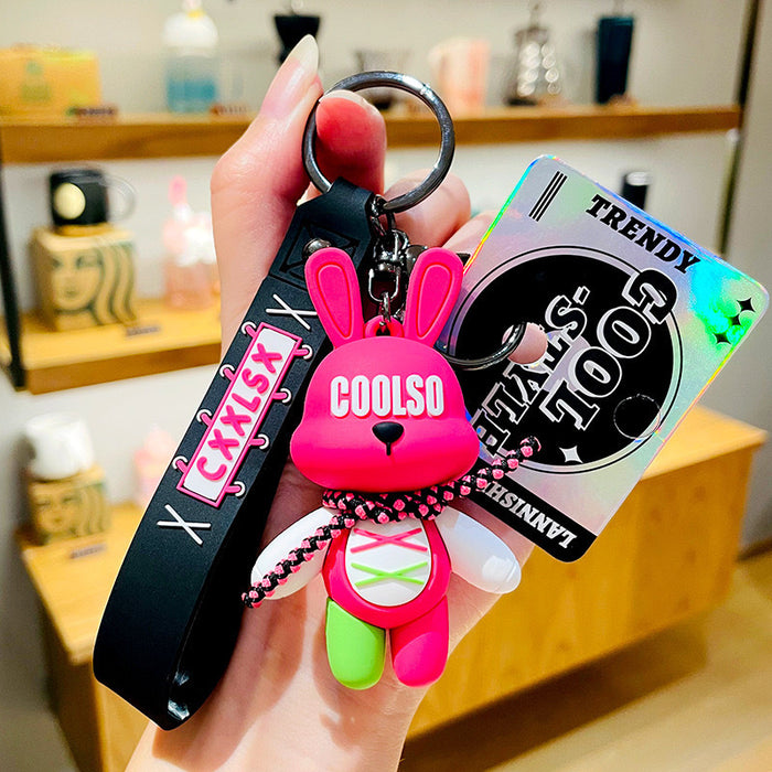 Wholesale Cartoon keychain cute doll backpack car pendant chain decoration