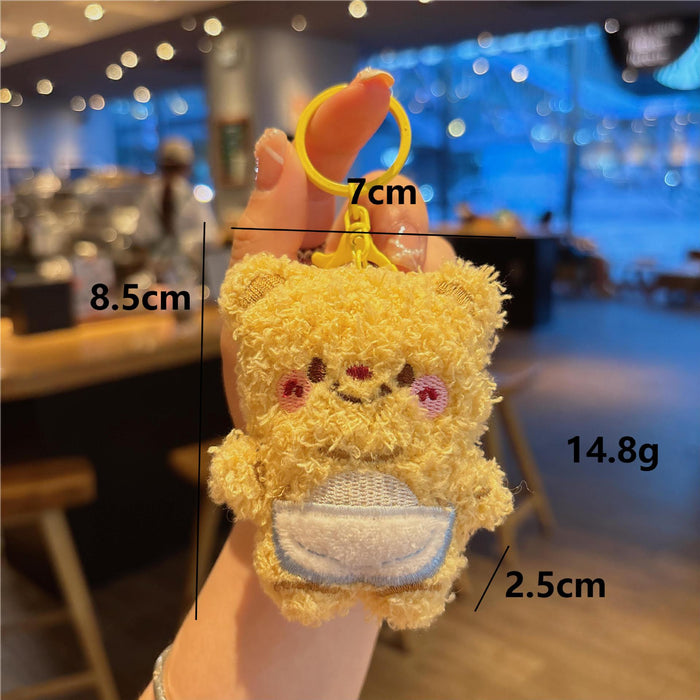 Wholesale Keychain Creative Plush Small Pendant Bag Keychain