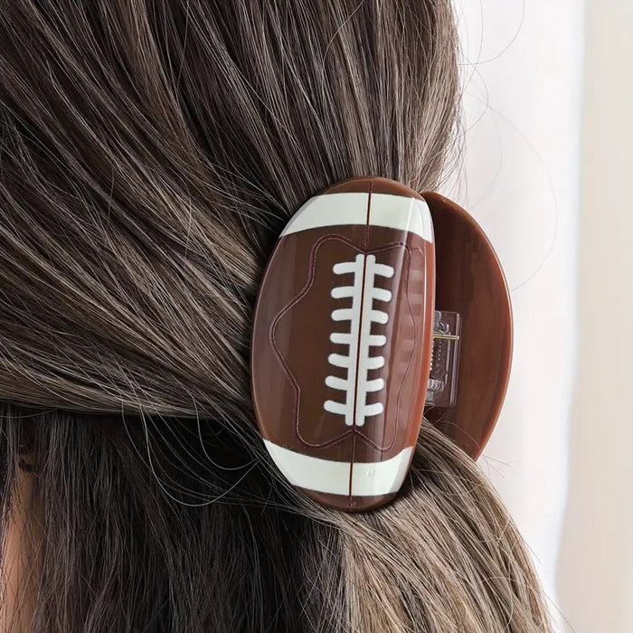 Wholesale Sports Style Football Grip Hair Clips JDC-HC-Zhenr003