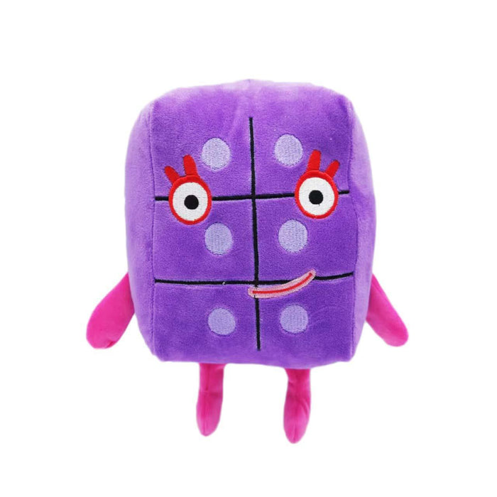 Wholesale Doll Number blocks digital building blocks plush toys early childhood education doll